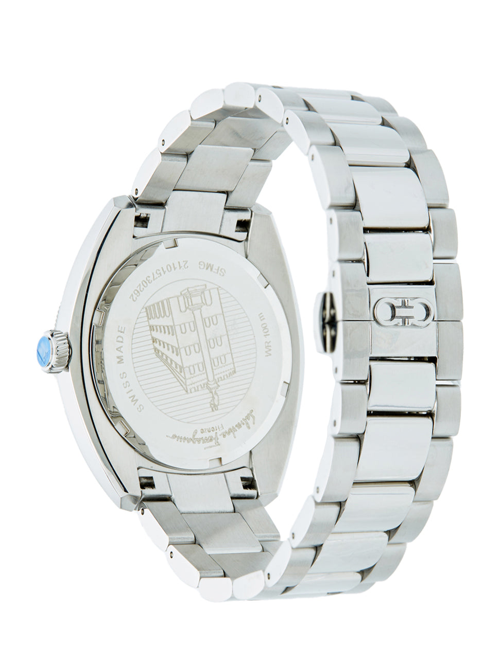 Ferragamo Men's Experience Watch Black/Silver 41mm SFMG00121
