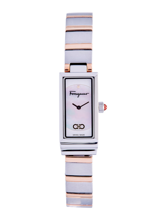 Ferragamo Ferragamo Women's Essential Watch White/Iprg