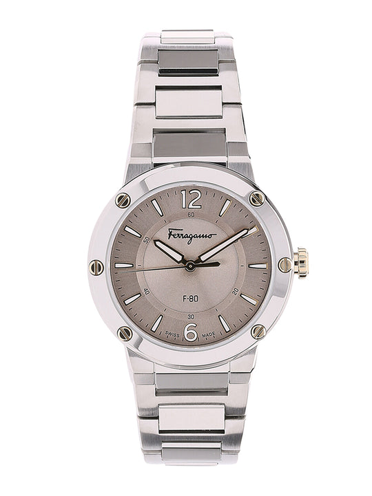 Ferragamo Ferragamo Women's F80 Watch Grey/Champagne