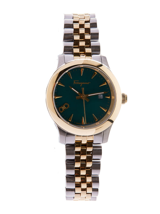 Ferragamo Ferragamo Women's Pair Icon Watch Green/Ipcham