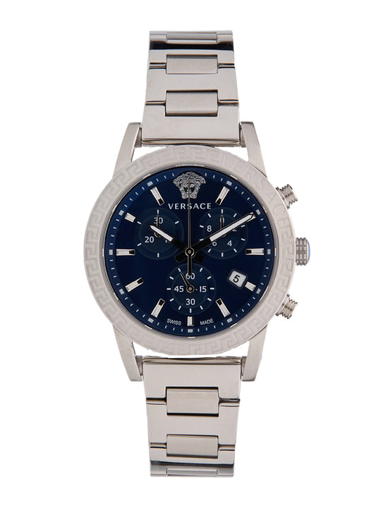 Versace Versace Women's Sport Tech Restyling Blue/Silver Watch