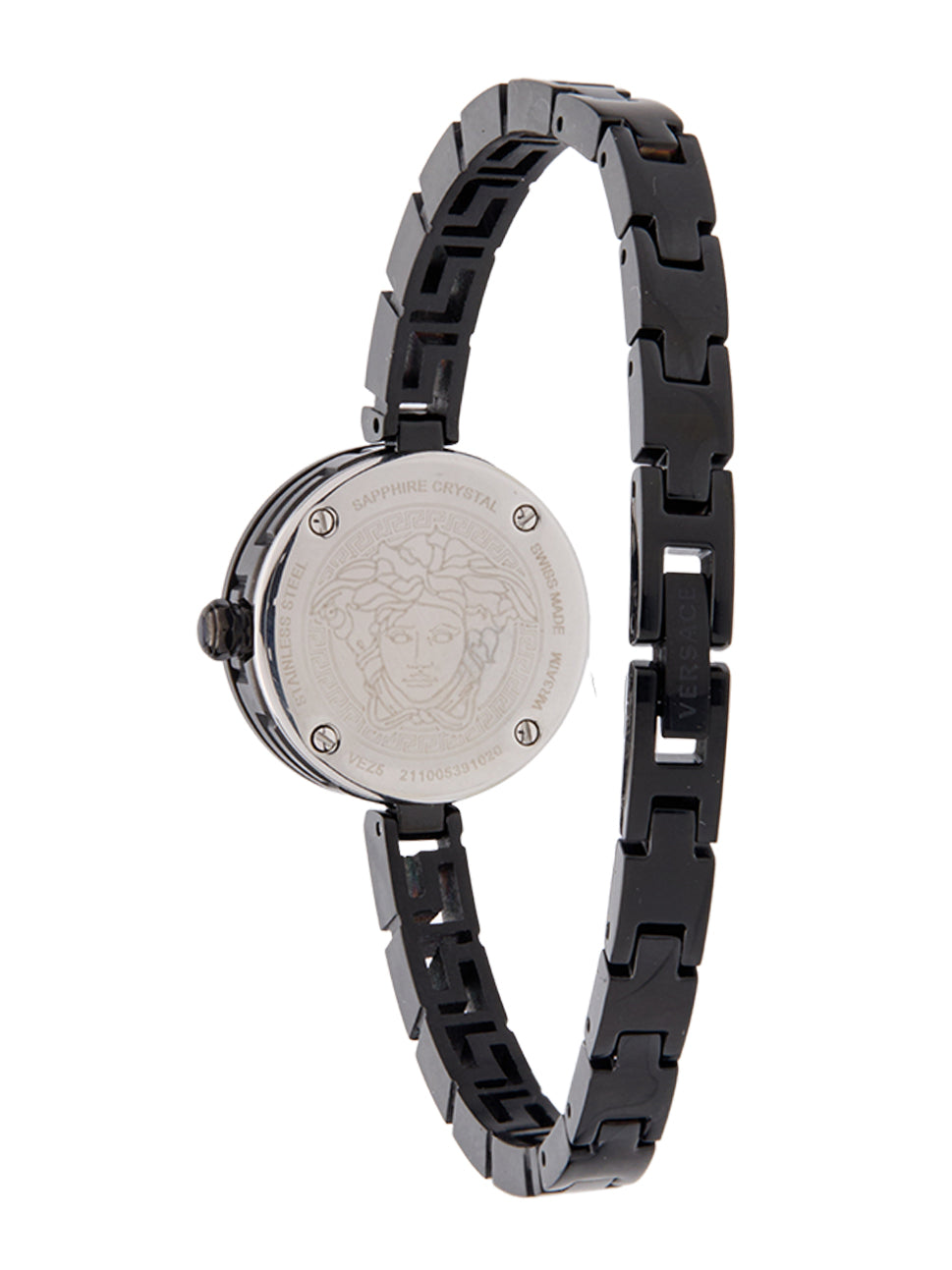 Versace Women's Medusa Secret Watch Black 25mm VEZ500321