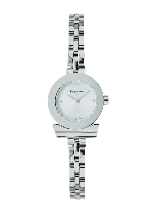 Ferragamo Ferragamo Women's Gancino Brac Watch Silver/Silver