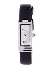 Ferragamo Women's Essential Watch White/Silver 14x33 mm SFMK00122