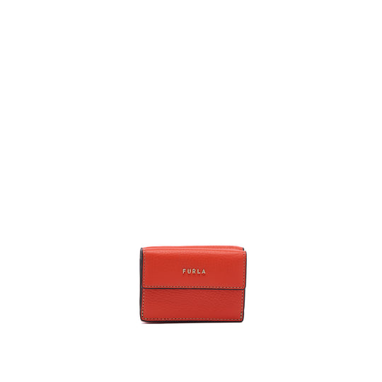 Furla Ritzy Trifold Wallet Arancio a S