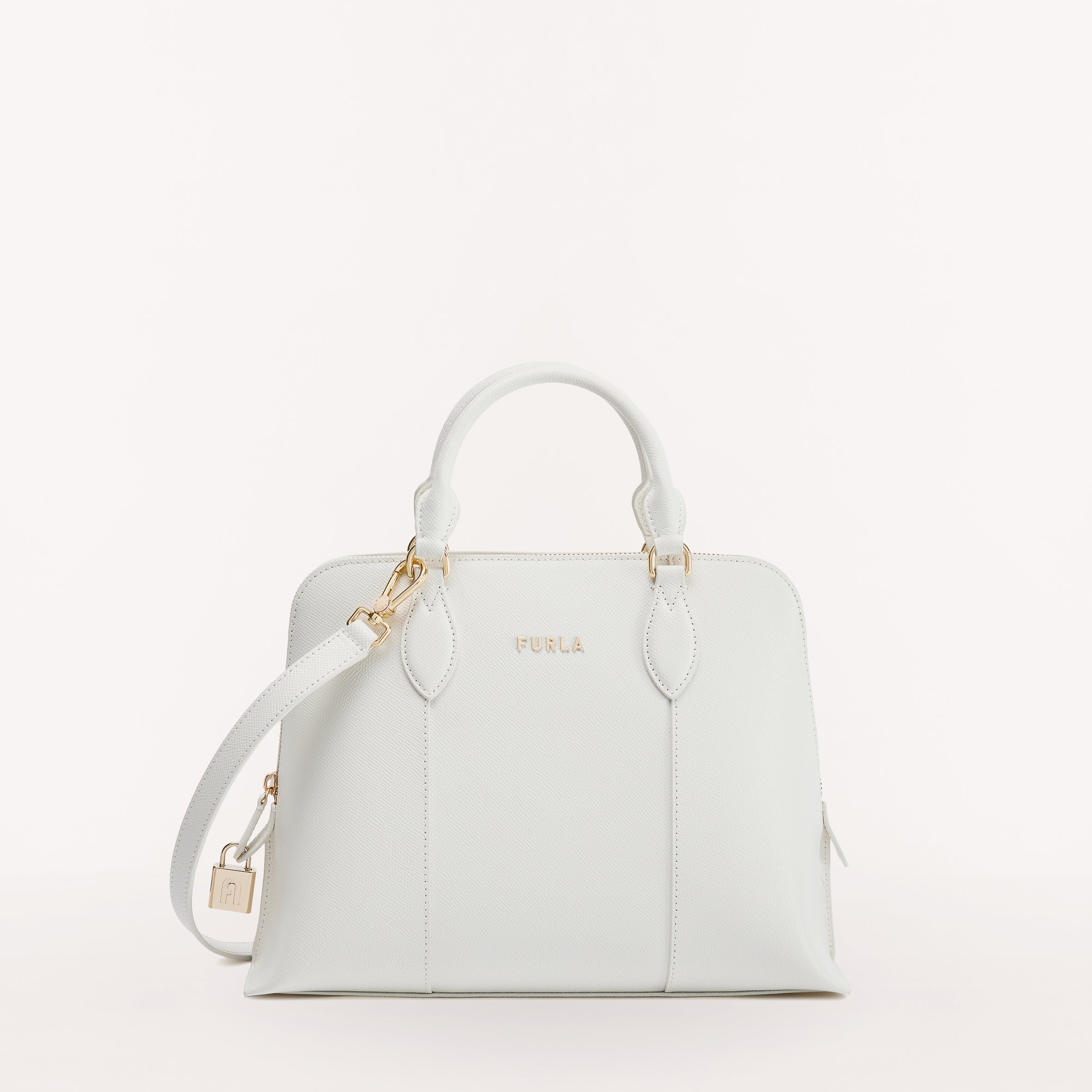 Furla Vittoria Dome Bag Talco h M WB00486BX030601B001007