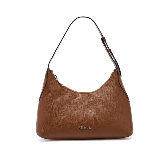 Furla Danae Hobo Bag Cognac h S