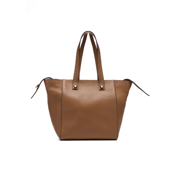 Furla Afrodite Tote Bag with zip Caramello f M