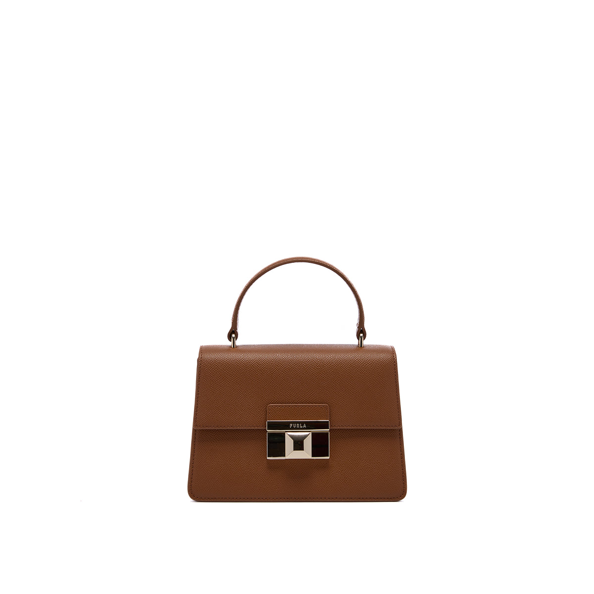 Furla Venere Top Handle Bag Cognac h Mini WB00939BX030603B001007