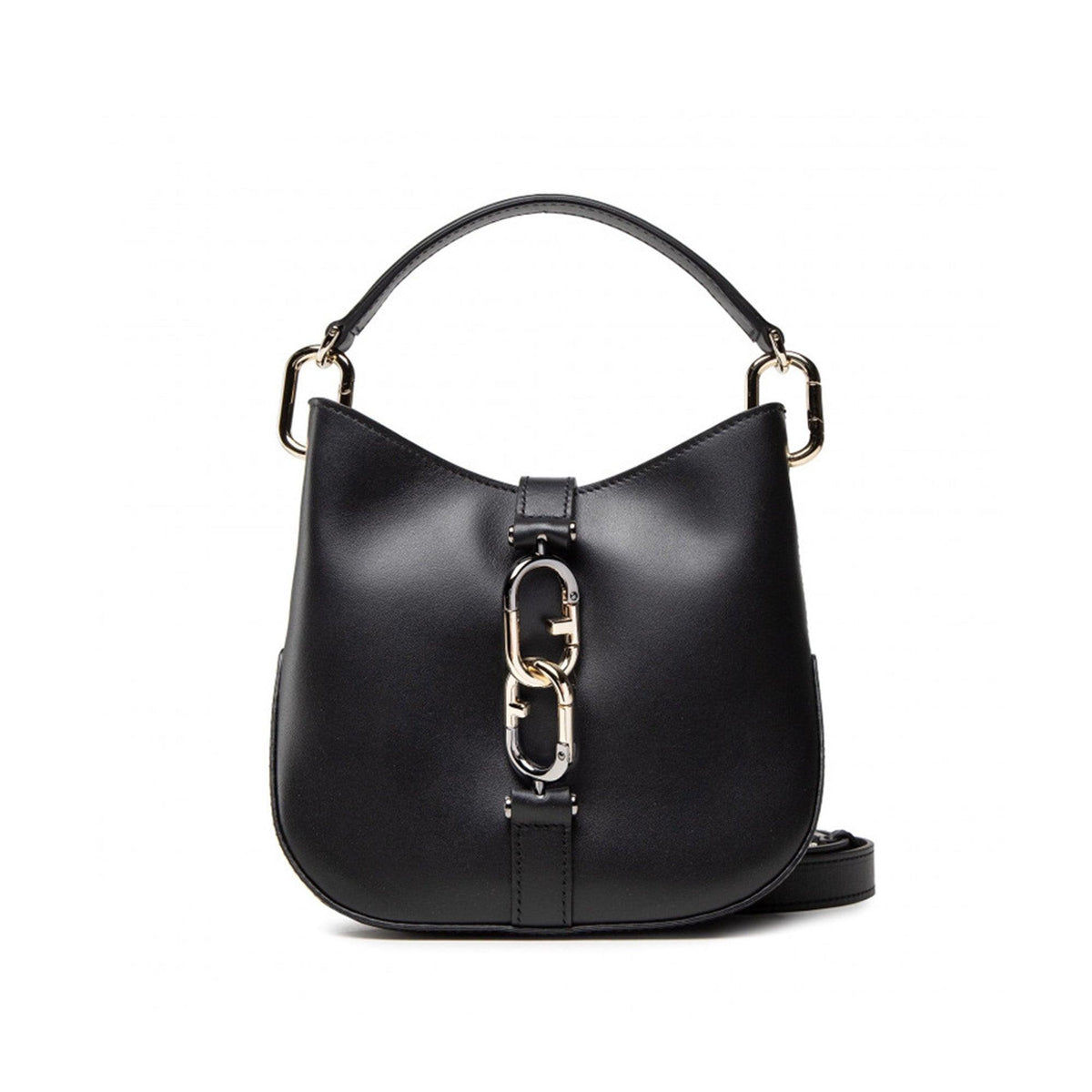 Furla Sirena Mini Hobo Black - InstaRunway.com