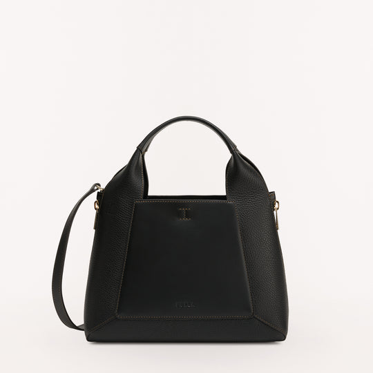 Furla Gilda Tote Bag Nero Marmo C One Size