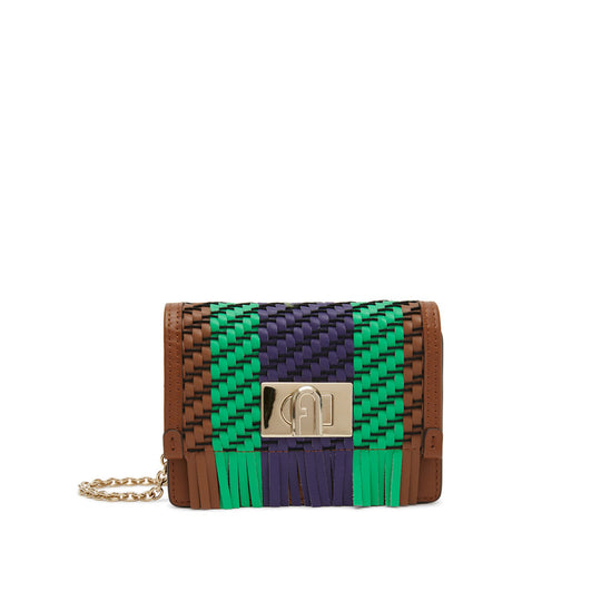 Furla 1927 Micro Crossbody Bag Cogn Grass Myst Micro