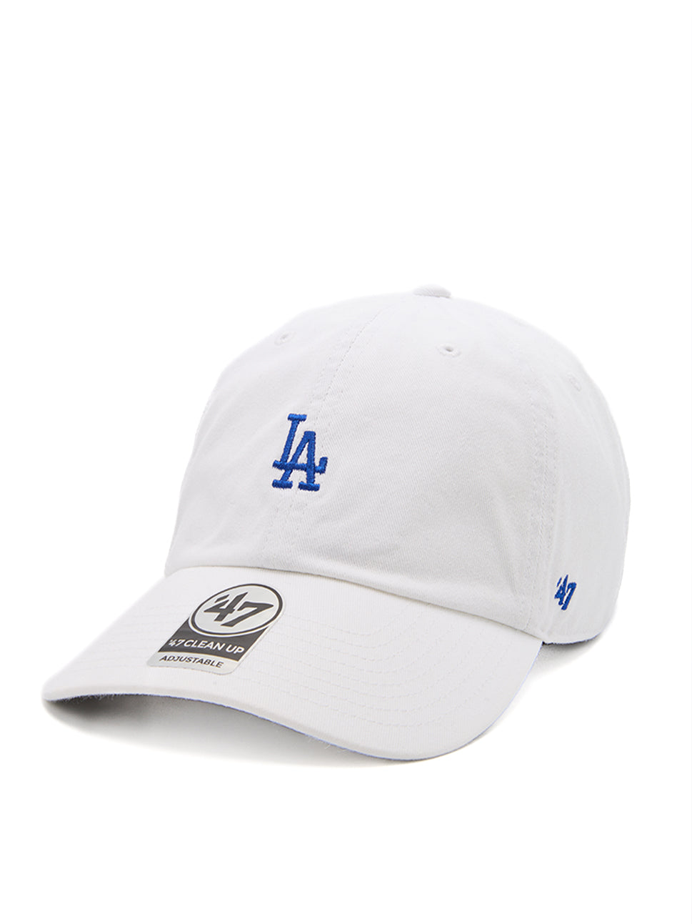 47 Brand MLB Los Angeles Dodgers Base Runner '47 Clean Up Cap White 19323'4760762