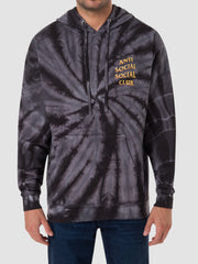 Anti Social Social Club Effectionate Black Tie Dye Hoodie