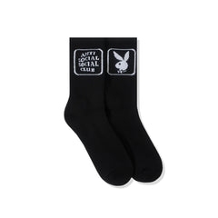 Anti Social Social Club Playboy X ASSC Bunny Black Socks