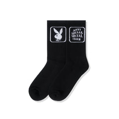 Anti Social Social Club Playboy x ASSC Bunny Black Socks