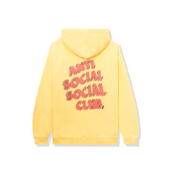 Anti Social Social Club How Deep Yellow Hoodie