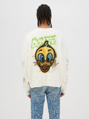 Domrebel Men's Ivory Darling Sweatshirt