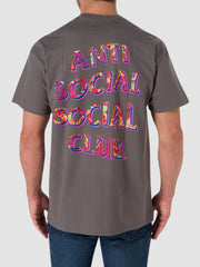 Anti Social Social Club Layer Lock Dark Grey Tee