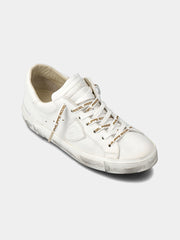 philippe-model-laces-woman-lacds007-metal-blanc-or