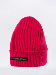 Supreme Property Label Magenta Beanie