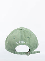 Supreme Pigment Print S Logo 6 Panel Olive Cap