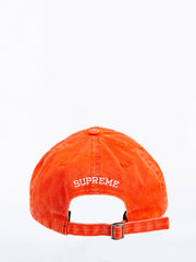 Supreme Pigment Print S Logo 6 Panel Orange Cap