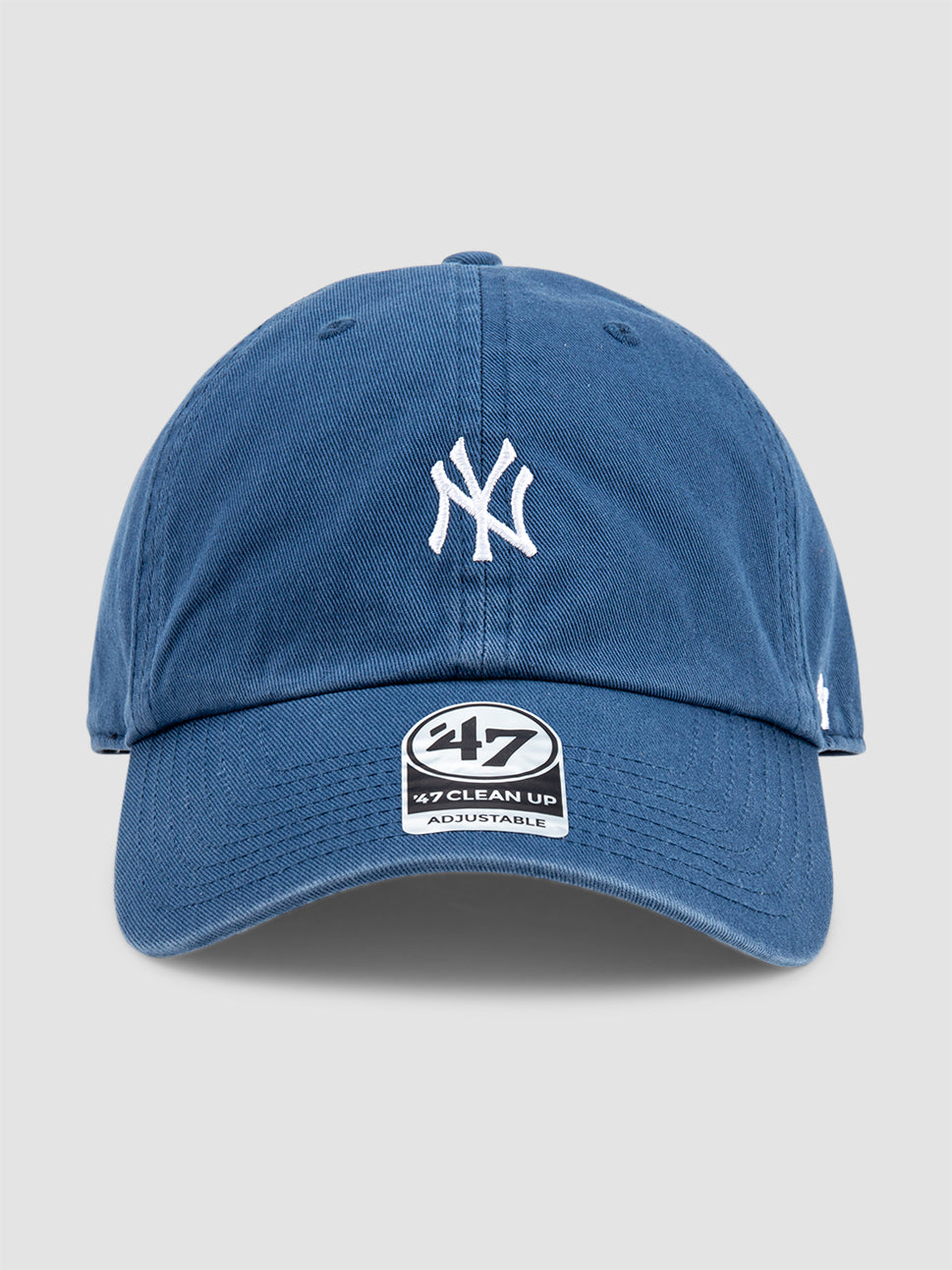 mlb new york yankees base runner cap timber blue one size