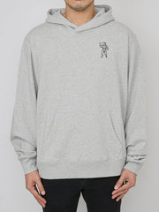 Billionaire Boys Club Signage Popover Hood Heather Grey