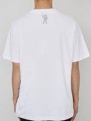 Billionaire Boys Club Camo Arch Logo T Shirt White