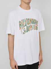 Billionaire Boys Club Camo Arch Logo T Shirt White