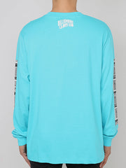 Billionaire Boys Club Skyscraper Long Sleeve T Shirt Turquoise