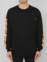 Billionaire Boys Club Geometric Long Sleeve T Shirt Black