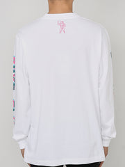 Billionaire Boys Club Geometric Long Sleeve T Shirt White