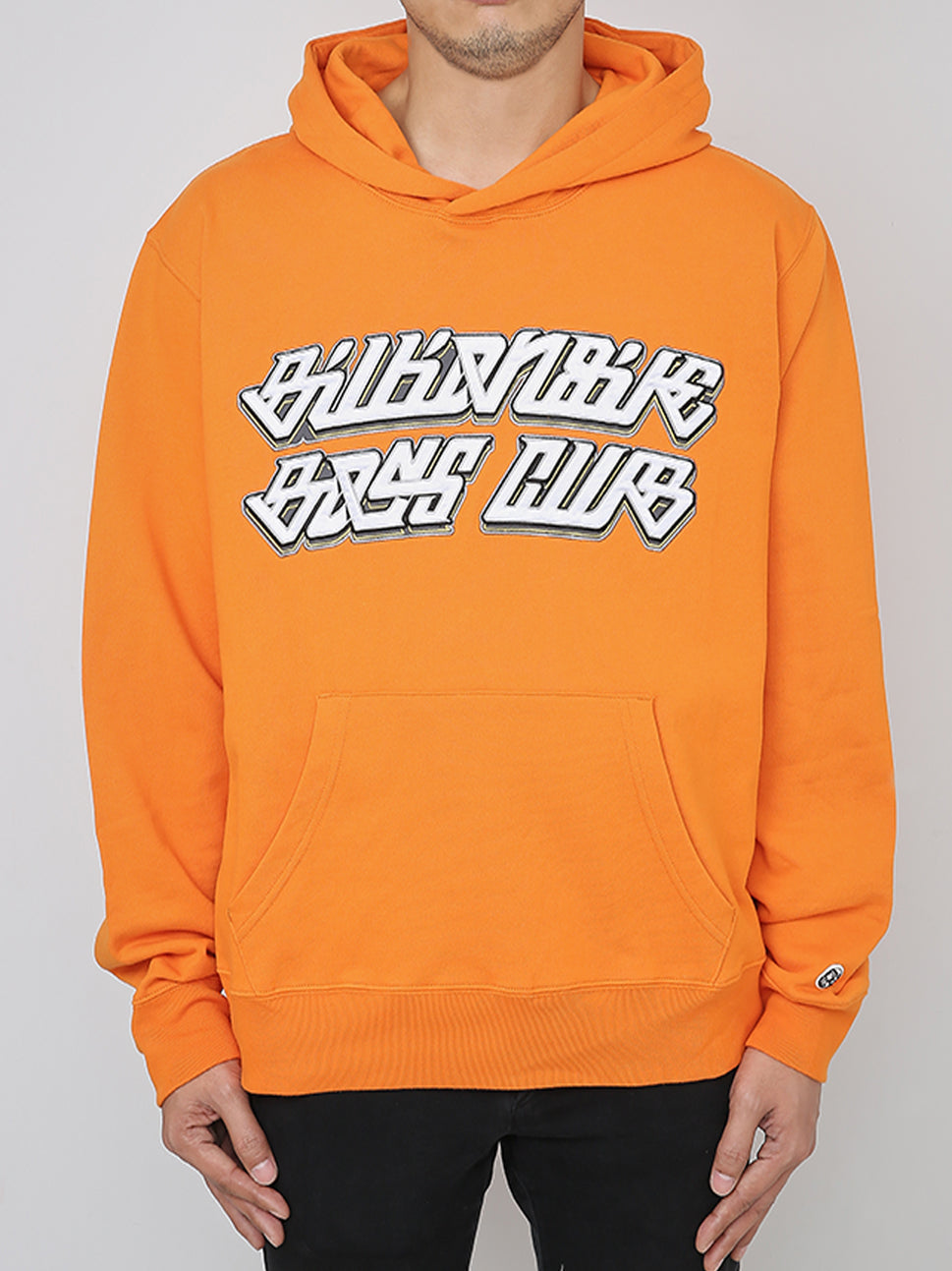 Billionaire Boys Club Cursive Logo Popover Hood Orange