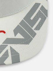 Evisu Off White Multi Logo Graphic Patchwork Cap