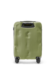 Crash Baggage Stripe Cabin 4 Wheel Luggage Trolleys, CB151 005, Olive