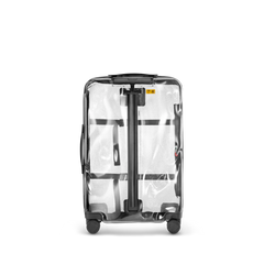 Crash Baggage Share Cabin 4 Wheel Luggage Trolleys, CB141 050 - same image, Clear