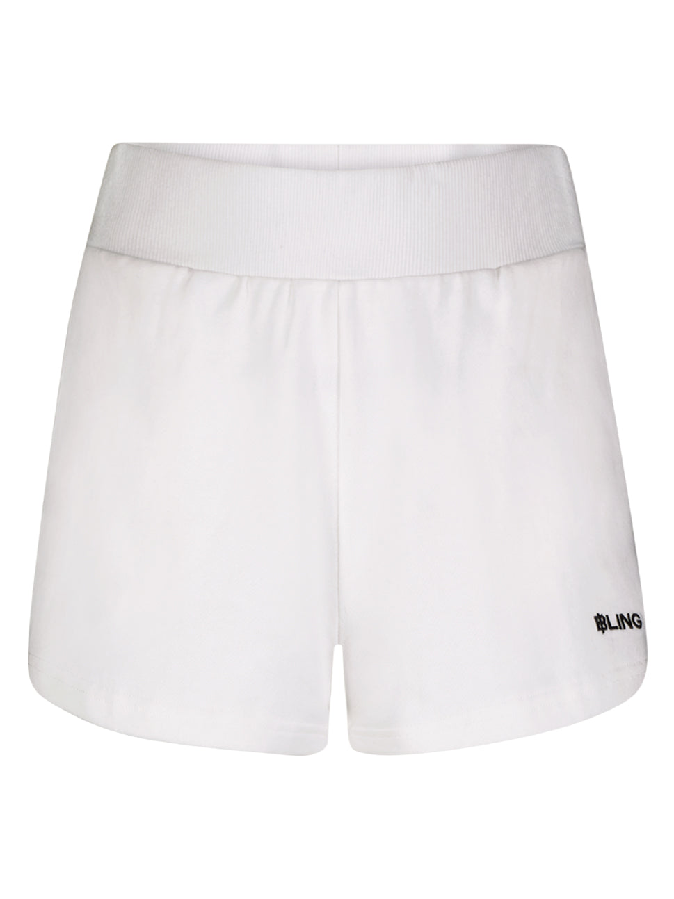 Bling Knit Shorts White BLW08BC KBS01