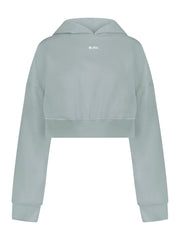 Bling Cropped Hoodie Seafoam Green BLW08BC KH10