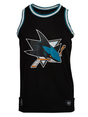 47 Brand NHL San Jose Sharks '47 Grafton Tank Top Jet Black H22PEMGRF557548JKS