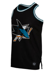 47 Brand NHL San Jose Sharks '47 Grafton Tank Top Jet Black H22PEMGRF557548JKS