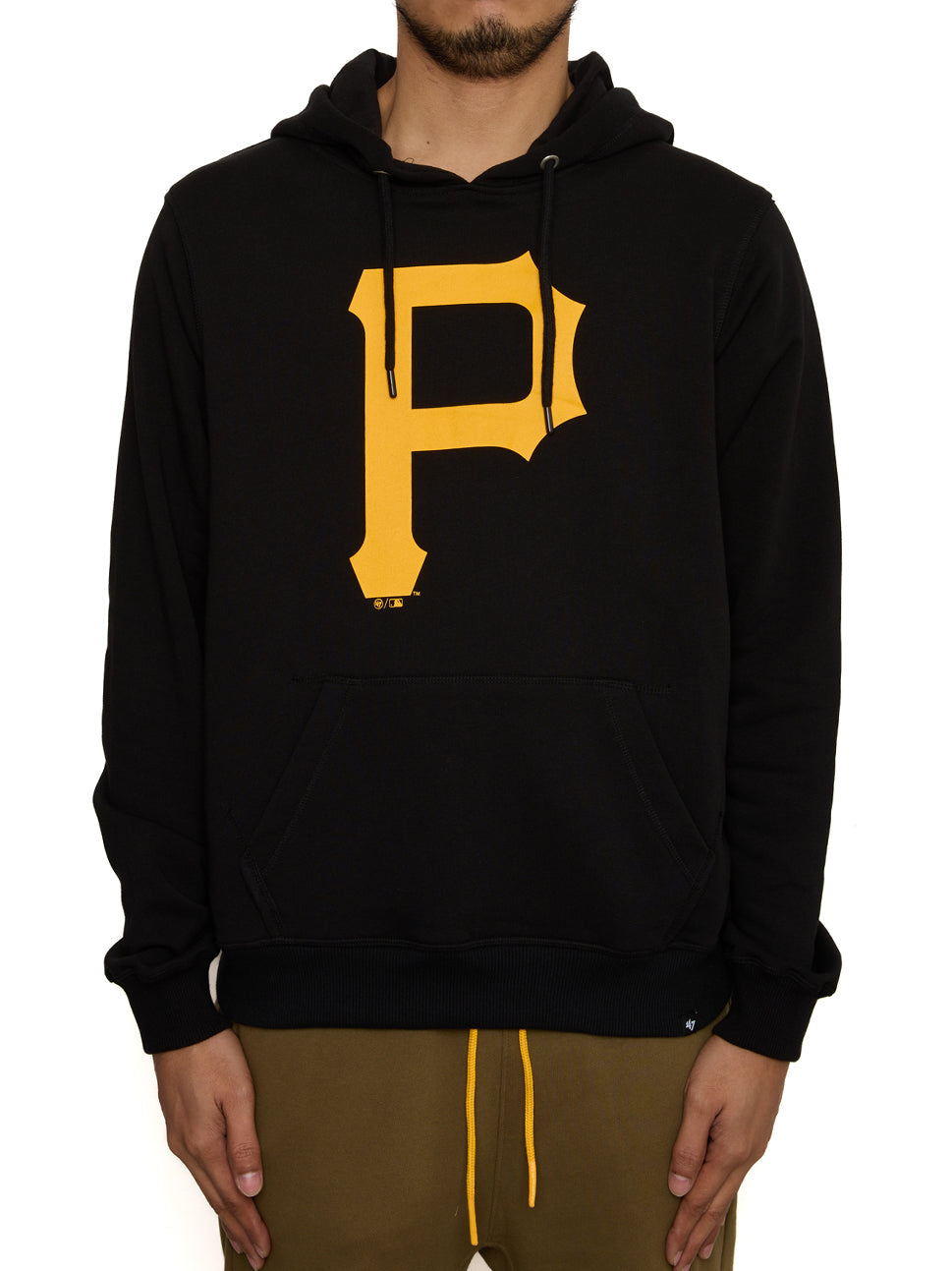 47 Brand MLB Pittsburgh Pirates Imprint '47 Helix Pullover Hoodie Jet Black B20PEMIMH544829JKS