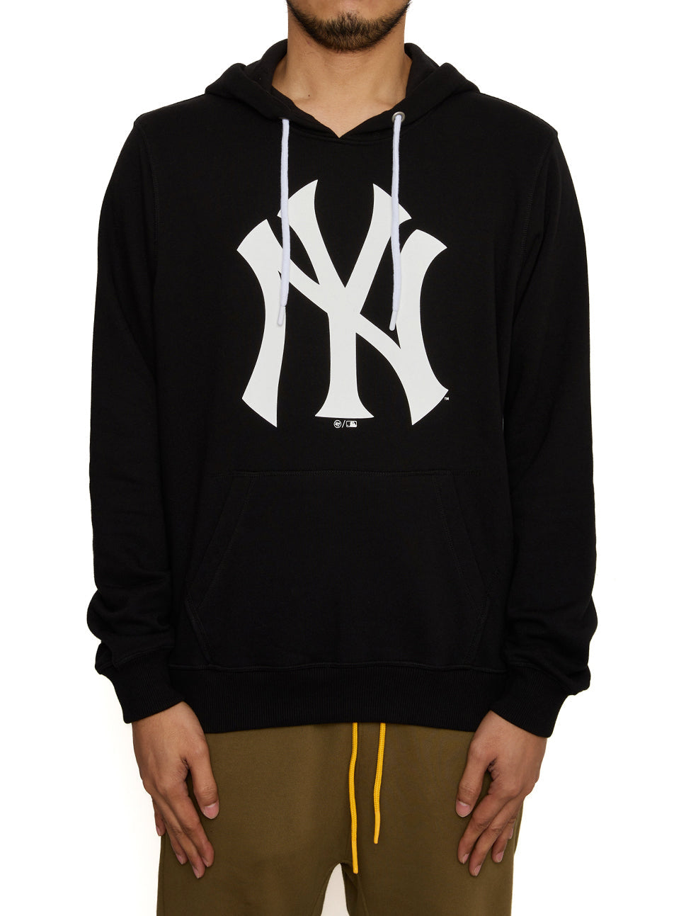 47 Brand MLB New York Yankees Imprint '47 Helix Pullover Hoodie Jet Black B17PEMIMH544135WWS