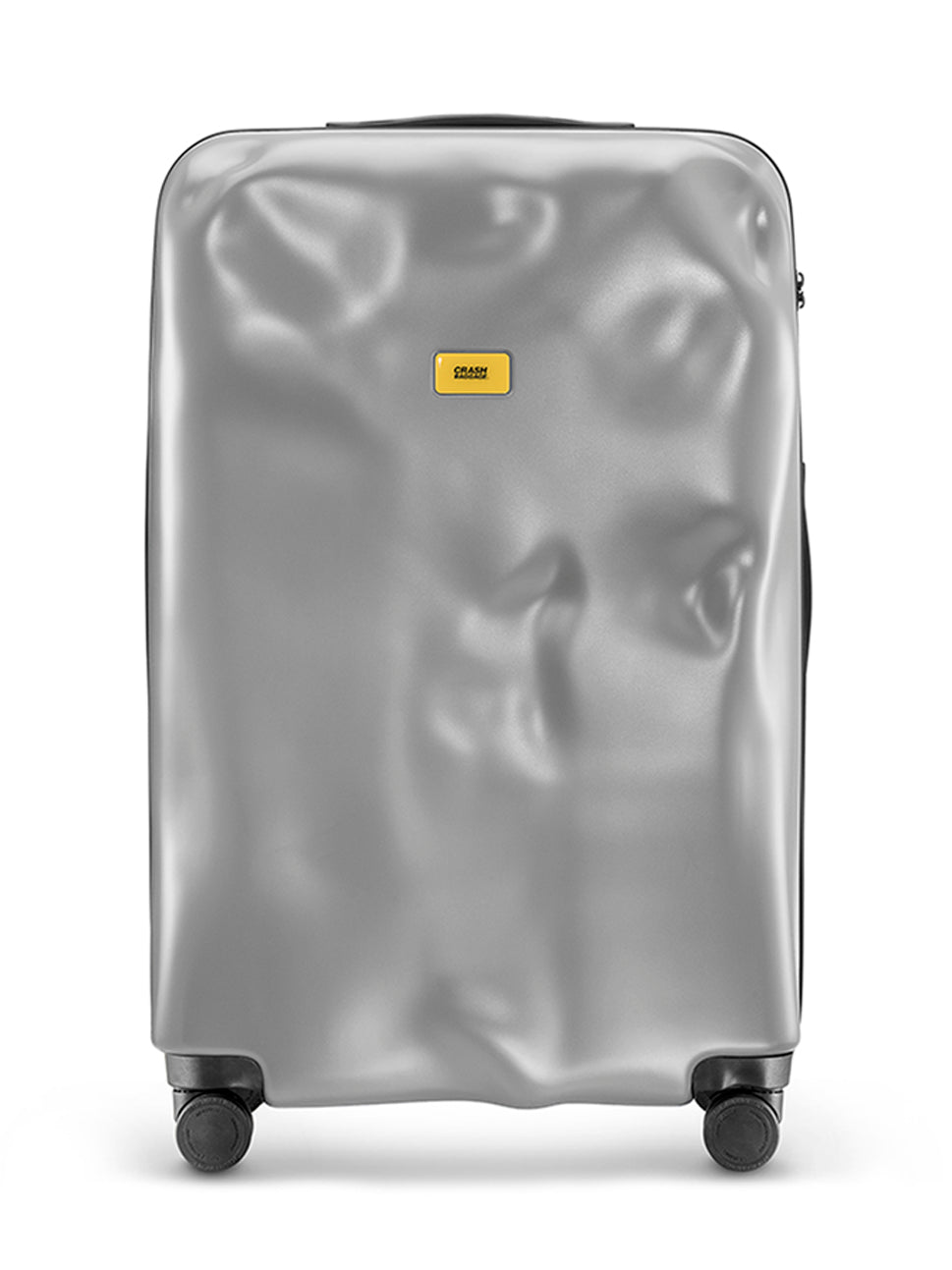 Crash Baggage Icon 4 Wheel Luggage Trolley Silver 29" Polycarbonate