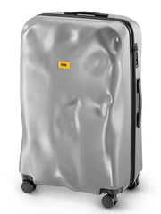 Crash Baggage Icon 4 Wheel Luggage Trolley Silver 29" Polycarbonate