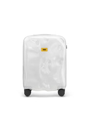Crash Baggage Icon Tone On Tone 4 Wheel Cabin Luggage Trolley Lucent White 20" Polycarbonate
