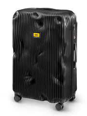 Crash Baggage Stripe 4 Wheel Luggage Trolley Black 29" Polycarbonate
