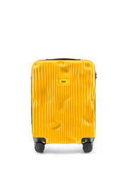 Crash Baggage Stripe 4 Wheel Cabin Luggage Trolley Yellow 20" Polycarbonate