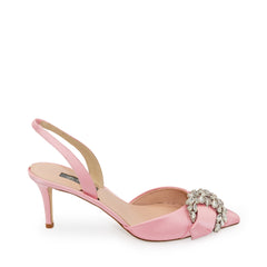 SJP by Sarah Jessica Parker Asima 70mm Blush Satin Slingbacks